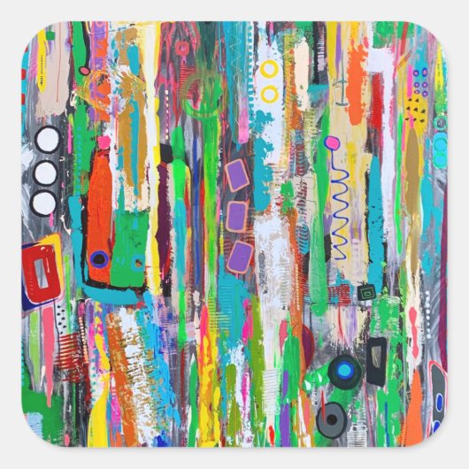 Aufkleber für Raketenmenschen (Vorderseite)