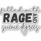 Aufkleber für Rasse und wissenschaftliche Abschlüs (Vorderseite)