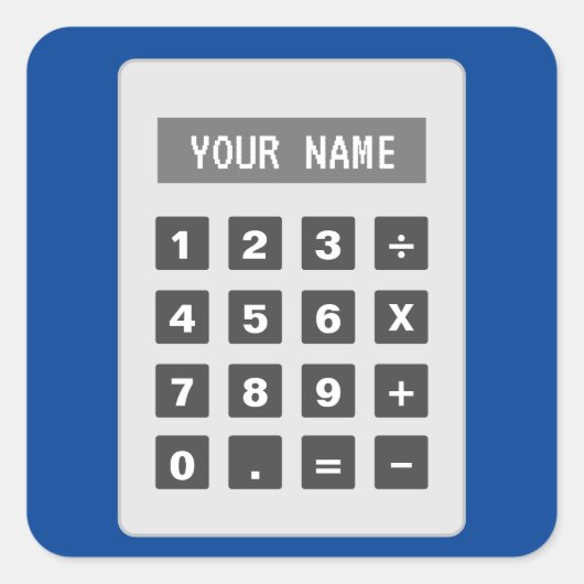 Aufkleber für Rechner mit benutzerdefiniertem Text (Vorderseite)