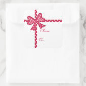 Aufkleber für Red Bow und Ribbon (Tasche)