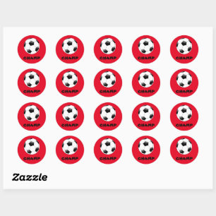 Aufkleber für Red Soccer