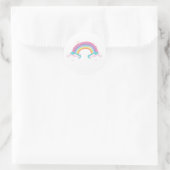 Aufkleber für Regenbogen und Wolken (Tasche)