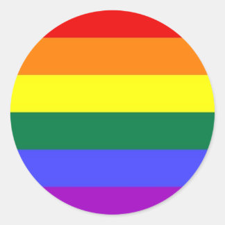 Aufkleber für Regenbogenfarben