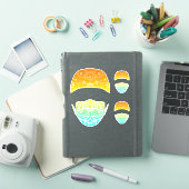 Aufkleber für Regenbogenhaube (iPad Hülle)