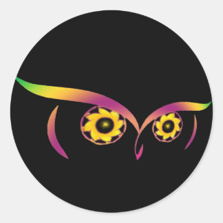 Aufkleber für Regenbogenkeule