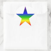 Aufkleber für Regenbogensterne (Tasche)