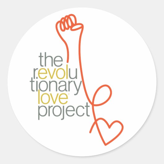Aufkleber für revolutionäre Lieben (Vorderseite)