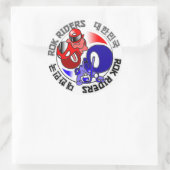 Aufkleber für ROK Rider (Tasche)