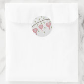 Aufkleber für rosa Blutungen (Tasche)