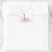 Aufkleber für rosa Boote (Tasche)