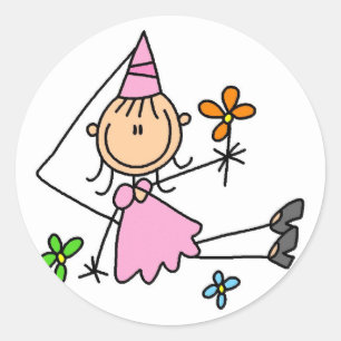 Aufkleber für Rosa Königliche Prinzessin