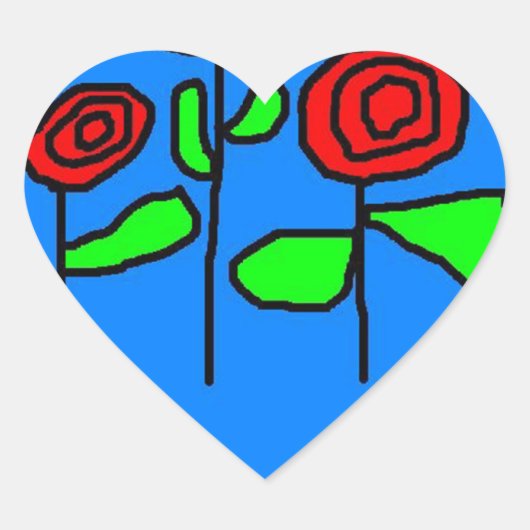 Aufkleber für Rose (Vorderseite)