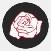 Aufkleber für Rose (Vorderseite)