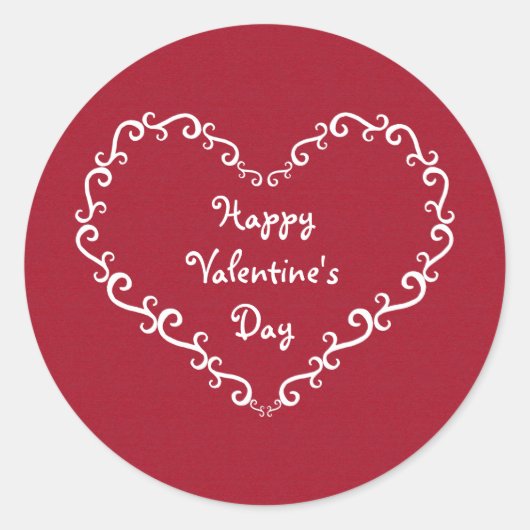 Aufkleber für Rot und Weiß (Vorderseite)