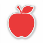 Aufkleber für Rotapfel (Vorderseite)