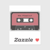 Aufkleber für Rote Kassetten (Blatt)