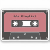 Aufkleber für Rote Kassetten (Vorderseite)