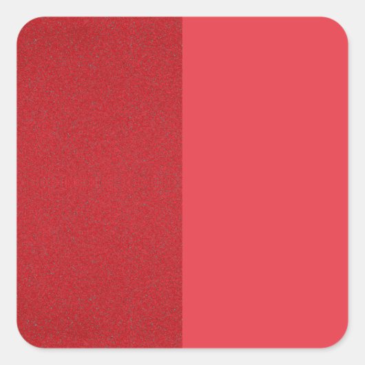 Aufkleber für Rotes Matt in Split - Custom Look (Vorderseite)