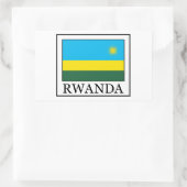 Aufkleber für Ruanda (Tasche)