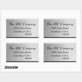 Aufkleber für Rücksendeadressen-Aufkleber aus Meta (Blatt)