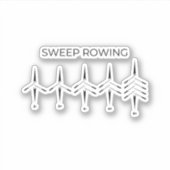 Aufkleber für Ruderboote (Vorderseite)