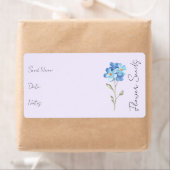 Aufkleber für Saatgutpackung | Blume - Packungseti (Insitu)