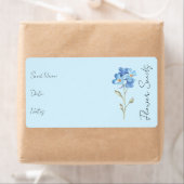 Aufkleber für Saatgutpackung | Blume - Packungseti (Insitu)