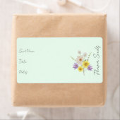 Aufkleber für Saatgutpackung | Blume - Packungseti (Insitu)