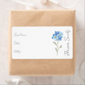 Aufkleber für Saatgutpackung | Blume - Packungseti (Insitu)