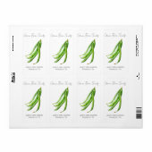 Aufkleber für Saatgutpackung | Umweltzeichen für S (Vorne)