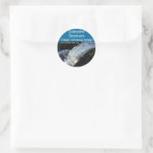 Aufkleber für sauberes Wasser (Tasche)