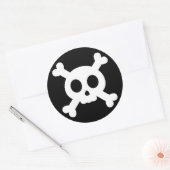 Aufkleber für Schädel und Kreuzknochen (Umschlag)