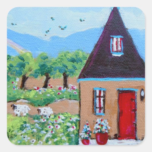 Aufkleber für Schafe (Vorderseite)