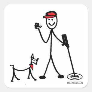 Aufkleber für Schatzsucher