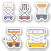 Aufkleber für Scheren (Vorderseite)