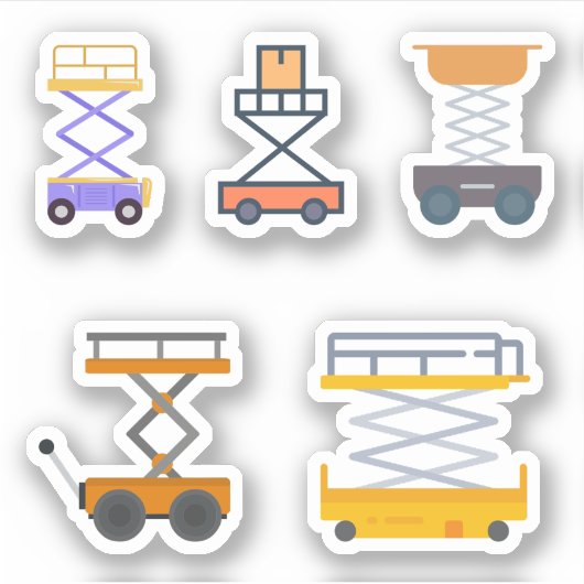 Aufkleber für Scheren (Vorderseite)