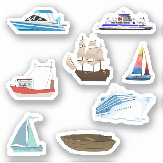 Aufkleber für Schiffe (Vorderseite)