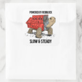 Aufkleber für Schildkröten-Motor (Tasche)