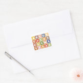 Aufkleber für schmutzige Alphabets (Umschlag)