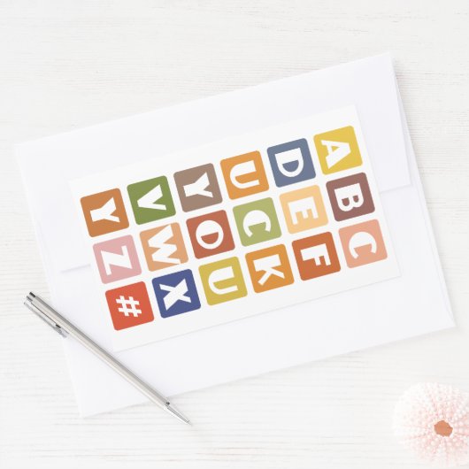 Aufkleber für schmutzige Alphabets (Umschlag)