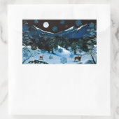 Aufkleber für Schneeflocken (Tasche)
