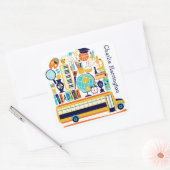 Aufkleber für Schulabbildungen (Umschlag)