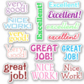 Aufkleber für Schulschüler (Vorderseite)