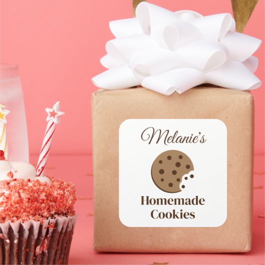 Aufkleber für selbst hergestellte Schokoladenkekse (Party)