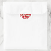 Aufkleber für Selbstständige Liebe (Tasche)