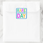 Aufkleber für seltene Krankheiten (Tasche)