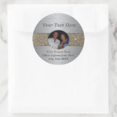 Aufkleber für Silver & Glitzer für kundenspezifisc (Tasche)