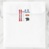 Aufkleber für Skiausrüstung (Tasche)