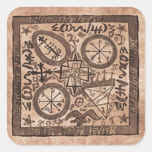 Aufkleber für Smith-Pergament (Vorderseite)