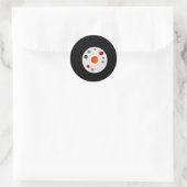 Aufkleber für Solarsystem (Tasche)